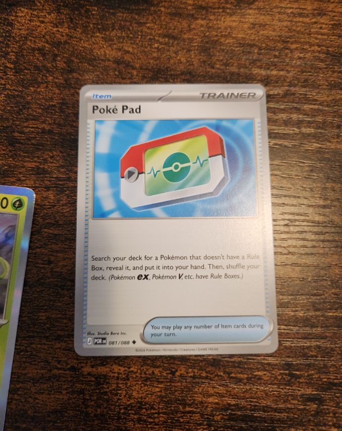 2023 Pokémon #081 Poké Pad — front