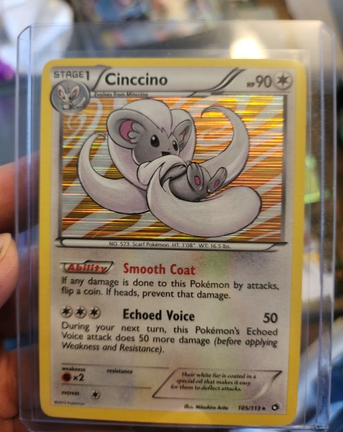 2013 Legendary Treasures #105 Cinccino — front
