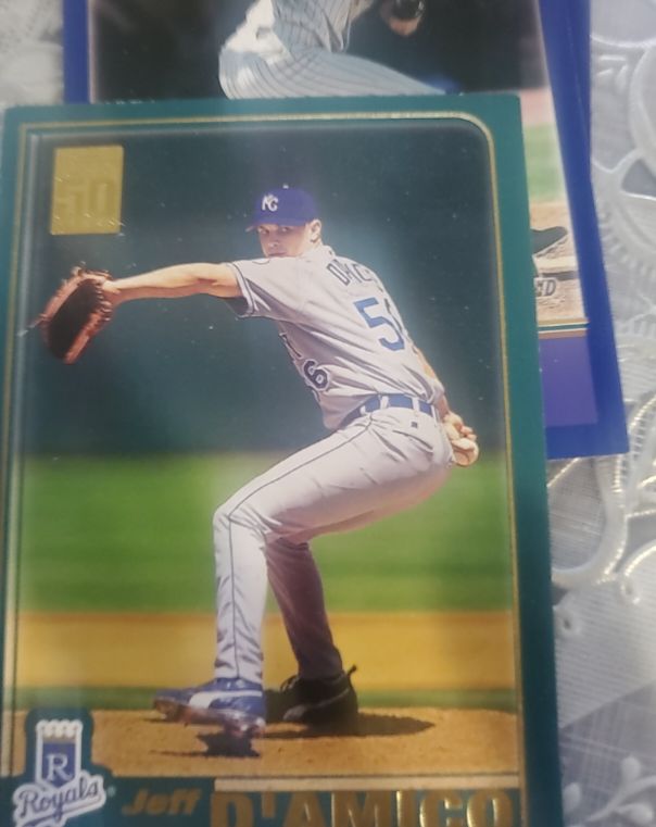 2001 Topps #459 Jeff D'Amico Kansas City Royals — front