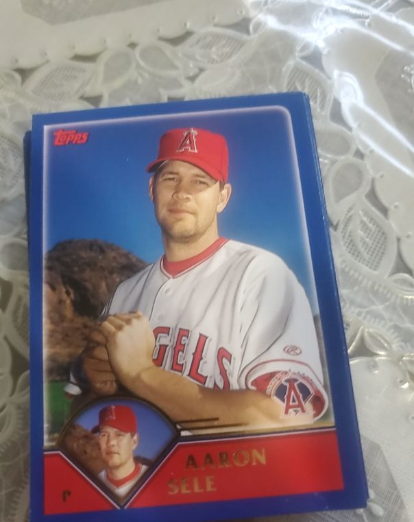 2003 Topps #398 Aaron Sele Anaheim Angels — front