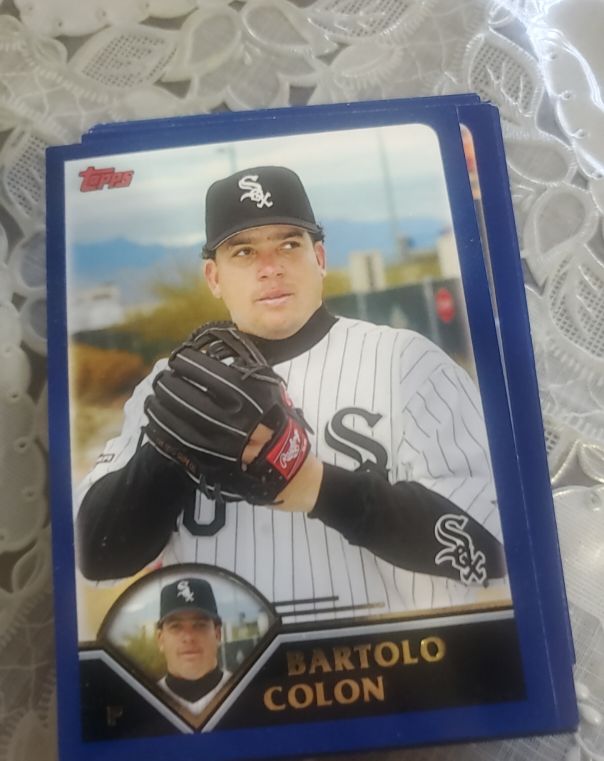 2003 Topps #546 Bartolo Colon — front