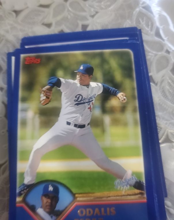 2003 Topps #24 Odalis Perez — front