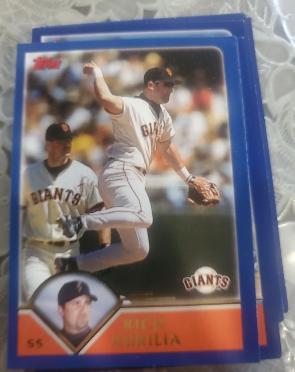 2003 Topps #404 Rich Aurilia — front