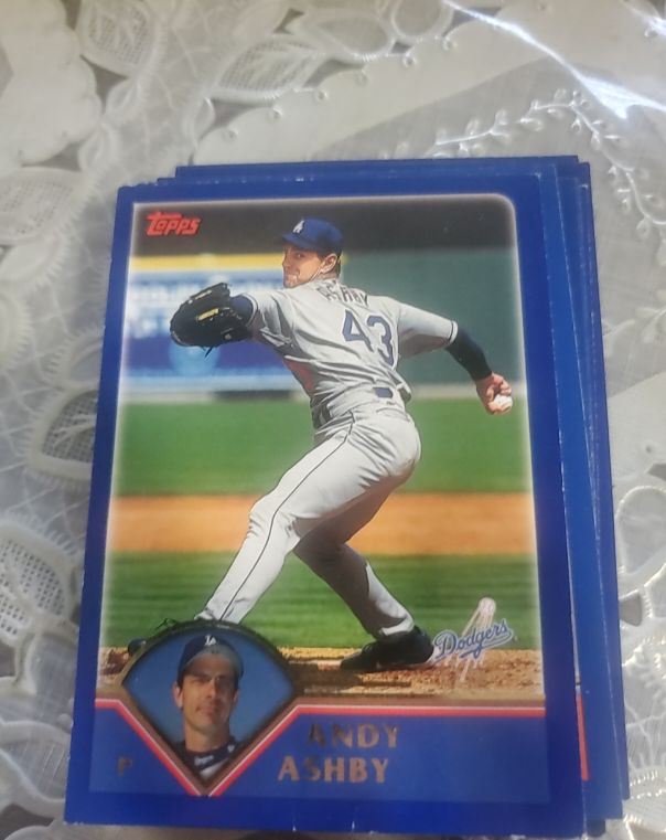 2003 Topps #63 Andy Ashby — front