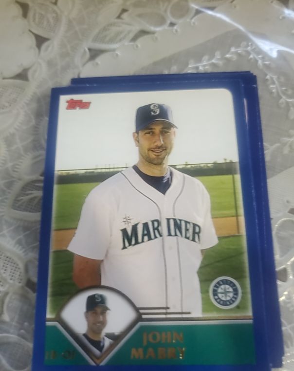 2003 Topps #464 John Mabry Seattle Mariners — front