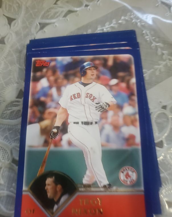 2003 Topps #15 Trot Nixon — front
