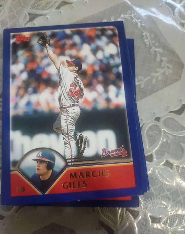 2003 Topps #172 Marcus Giles Atlanta Braves — front