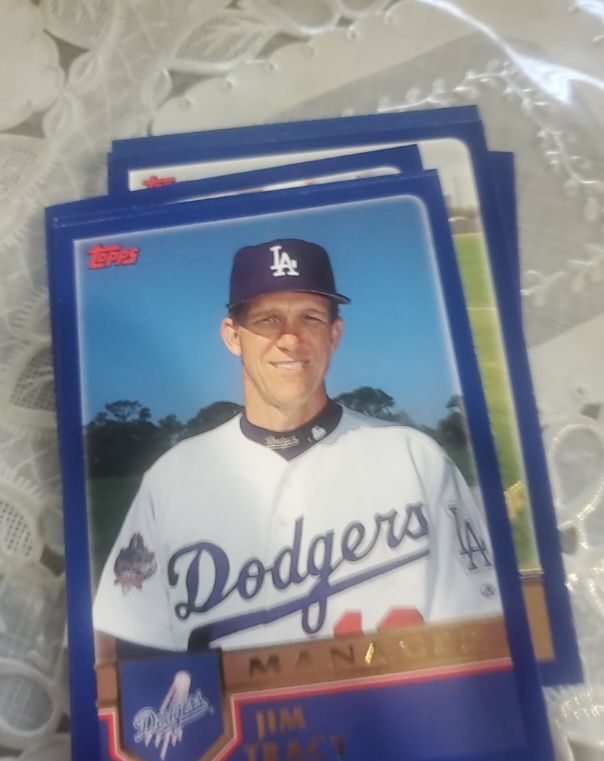2003 Topps #644 Jim Tracy — front