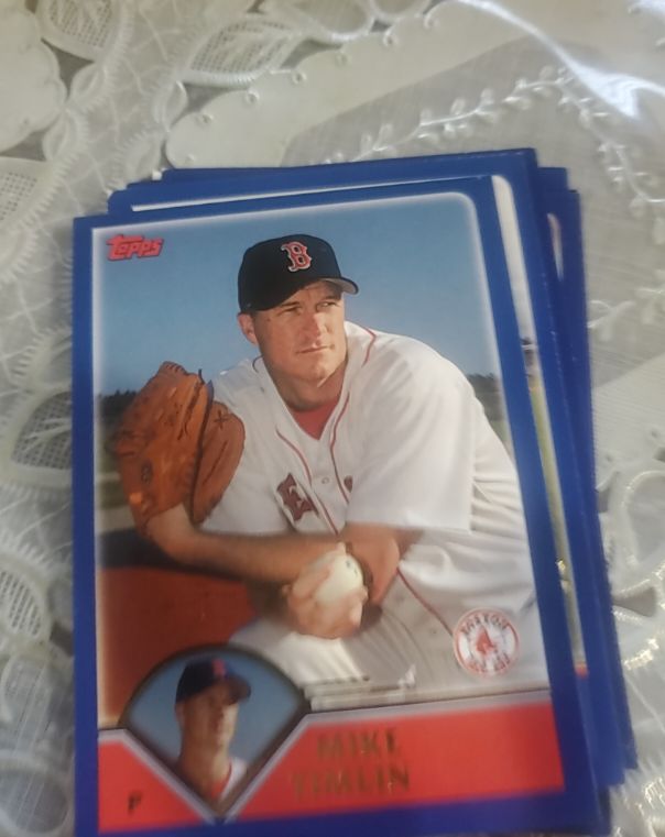 2003 Topps #402 Mike Timlin Boston Red Sox — front
