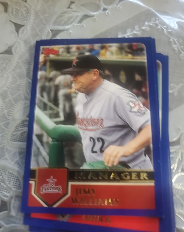 2003 Topps #274 Jimy Williams — front