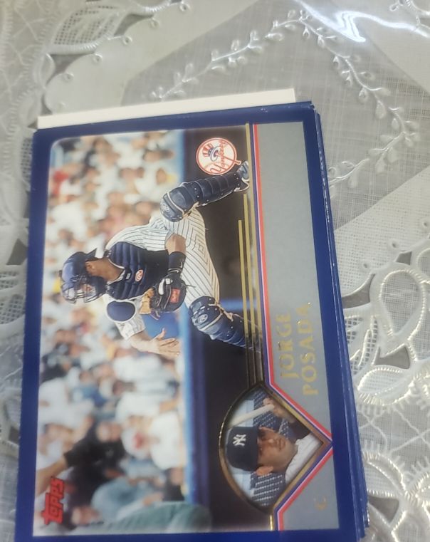 2003 Topps #220 Jorge Posada — front