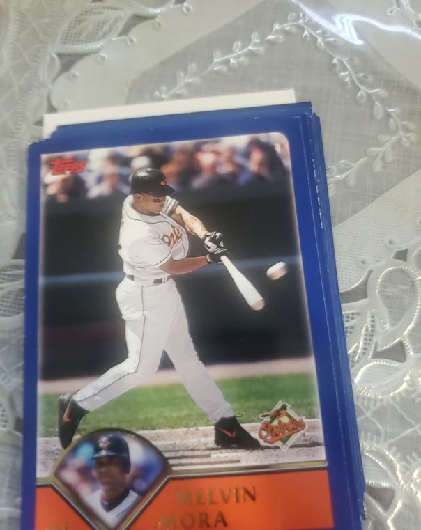 2003 Topps #229 Melvin Mora Baltimore Orioles — front