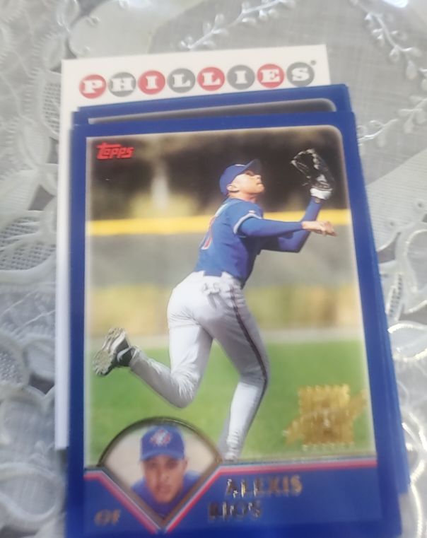 2003 Topps #307 Alexis Rios — front