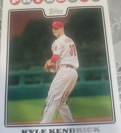 2008 Topps #28 Kyle Kendrick — front