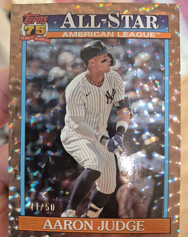 2026 Topps Series 2 1991 Topps All-Star #91AS-1 Aaron Judge — front