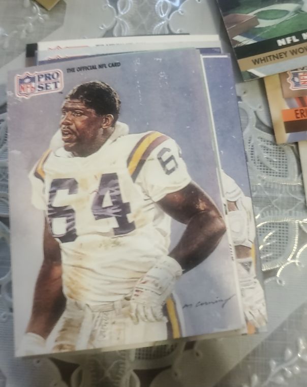 1991 Pro Set #383 Randall McDaniel Minnesota Vikings — front