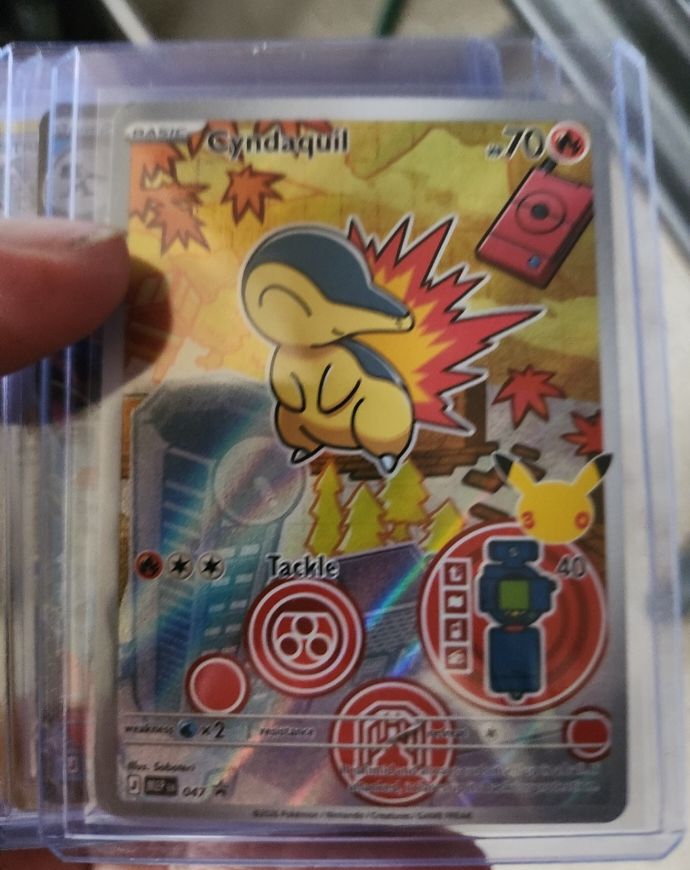 2026 Nintendo Pokémon TCG Cyndaquil #047 MEP Promo — front