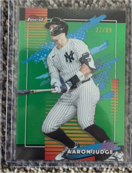 2026 Topps Finest #199 Aaron Judge — front