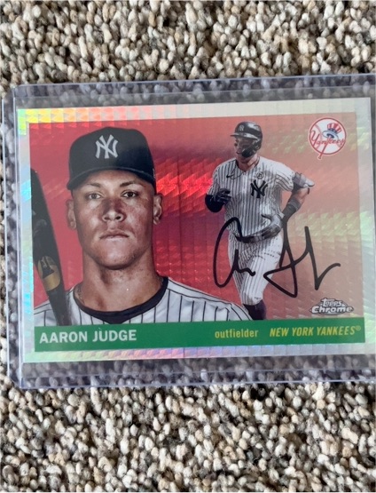 2025 Topps Chrome Platinum #136 Aaron Judge — front