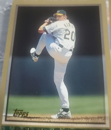 1998 Topps #84 Steve Karsay Oakland Athletics — front