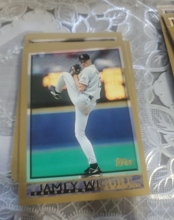 1998 Topps #87 Jamey Wright — front