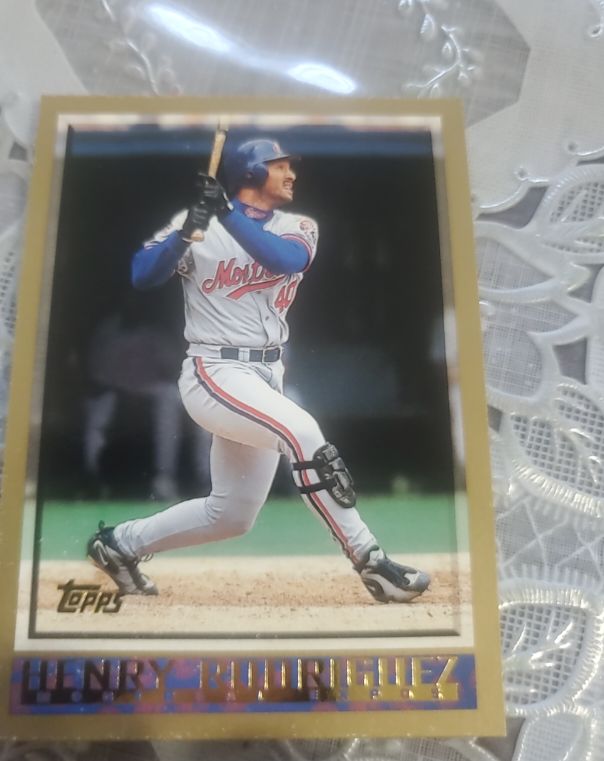 1998 Topps #99 Henry Rodriguez — front