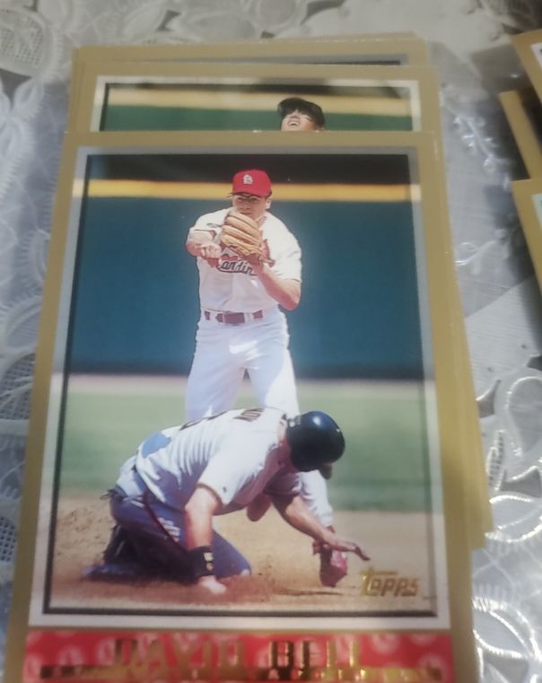 1998 Topps #213 David Bell St. Louis Cardinals — front