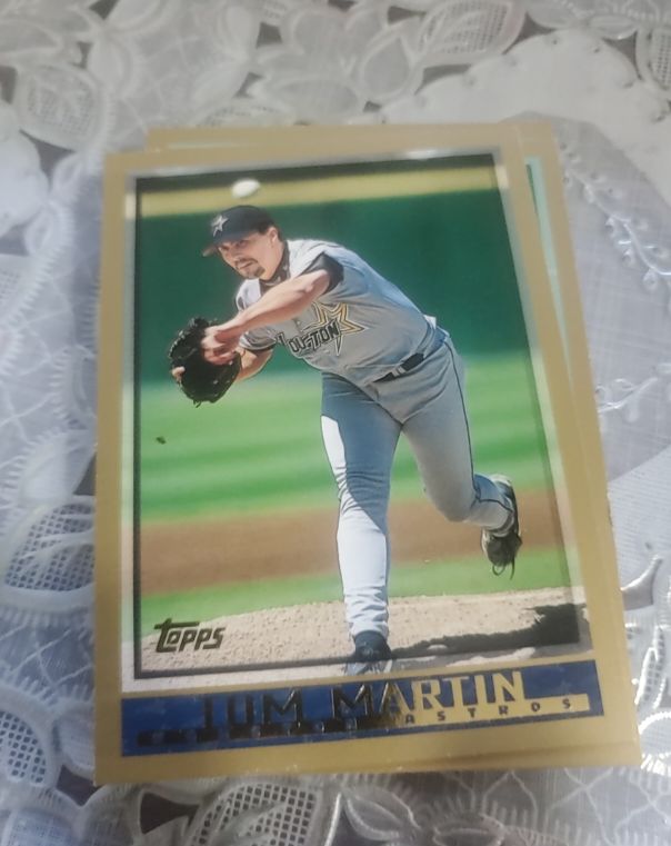 1998 Topps #238 Tom Martin Houston Astros — front