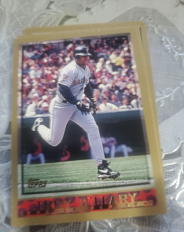 1998 Topps #80 Troy O'Leary Boston Red Sox — front