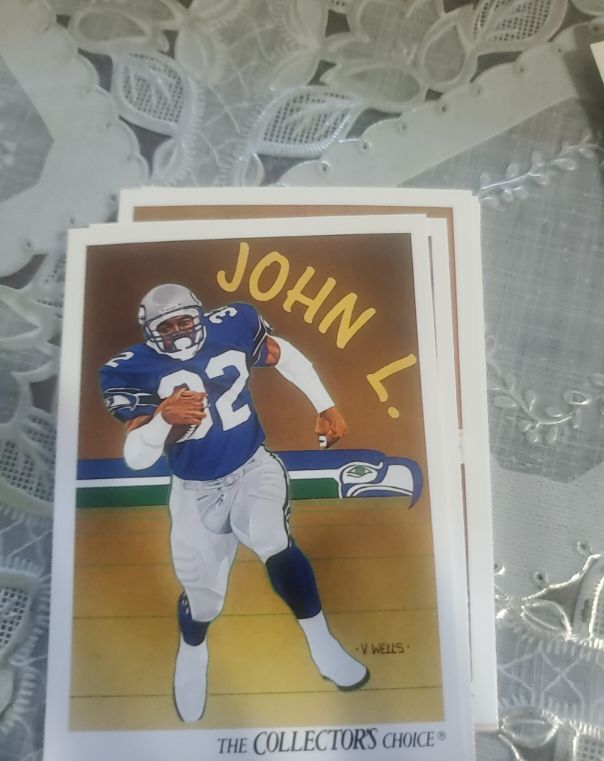1991 Upper Deck #97 John L. Williams — front