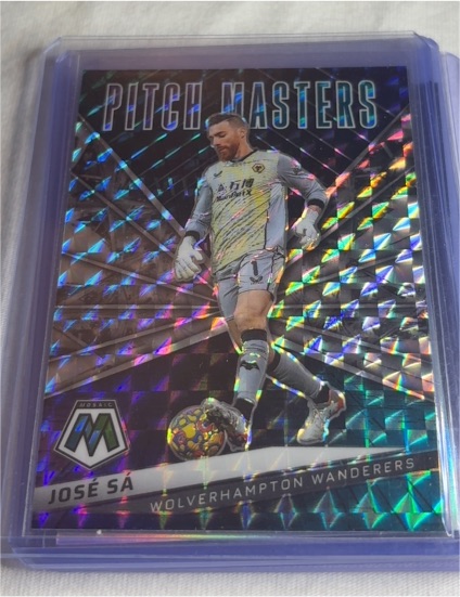 2021-22 Panini Mosaic Premier League #6 José Sá Pitch Masters — front