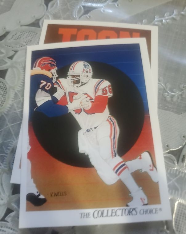 1991 Upper Deck #92 Andre Tippett — front