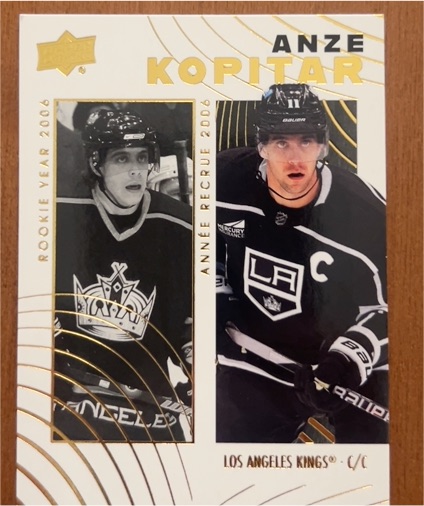 2006 Upper Deck Anze Kopitar Rookie Year — front