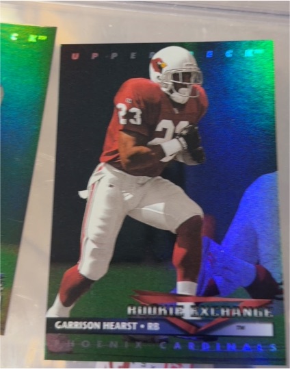 1993 Upper Deck Rookie Exchange #RE4 Garrison Hearst — front