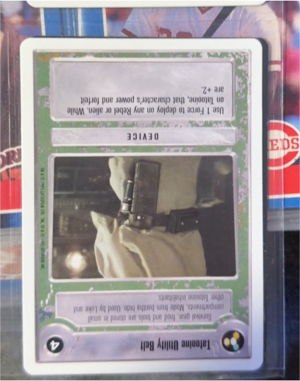 1995 Star Wars CCG #4 Tatooine Utility Belt — front