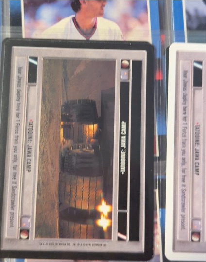 1995 Decipher Star Wars CCG Premiere Tatooine: Jawa Camp — front