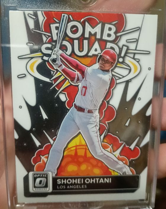 2022 Panini Donruss Optic #BS-3 Shohei Ohtani Bomb Squad — front