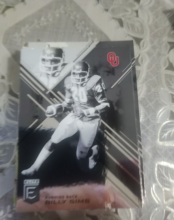 2017 Panini Elite Draft Picks #12 Billy Sims — front