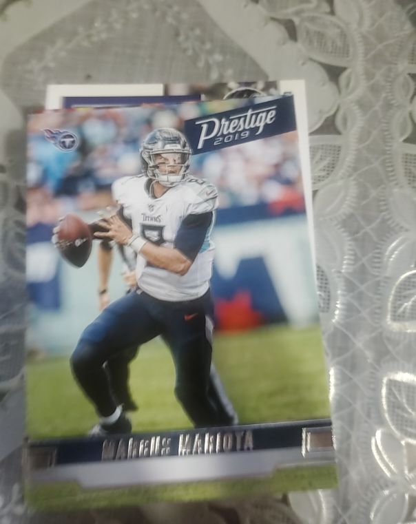 2019 Panini Prestige #6 Marcus Mariota Tennessee Titans — front