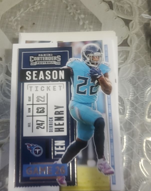 2020 Panini Contenders #11 Derrick Henry — front