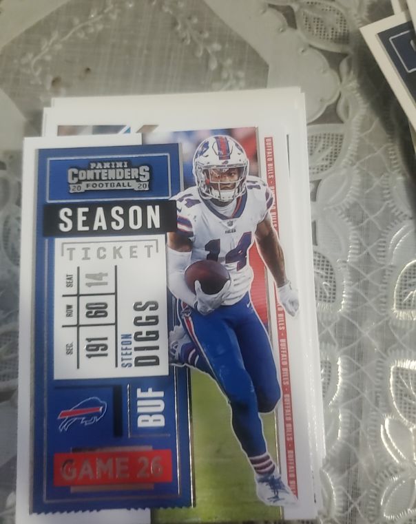 2020 Panini Contenders #91 Stefon Diggs — front