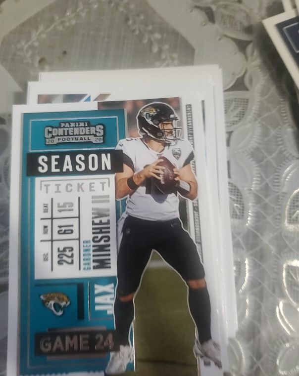 2020 Panini Contenders Season Ticket #49 Gardner Minshew II Jacksonville Jaguars — front