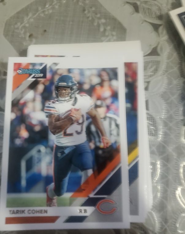 2019 Donruss Football #50 Tarik Cohen — front