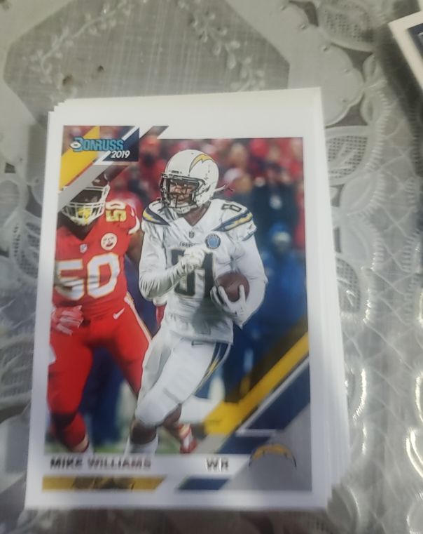 2019 Donruss #132 Mike Williams — front