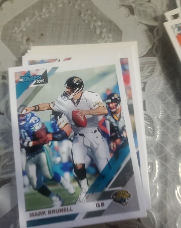 2019 Donruss #129 Mark Brunell Jacksonville Jaguars — front