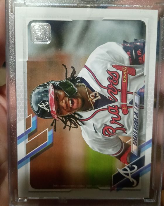 2021 Topps #263 Ronald Acuna Jr. — front