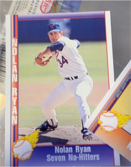 1991 Pacific Nolan Ryan Texas Express #211 Nolan Ryan Seven No-Hitters — front