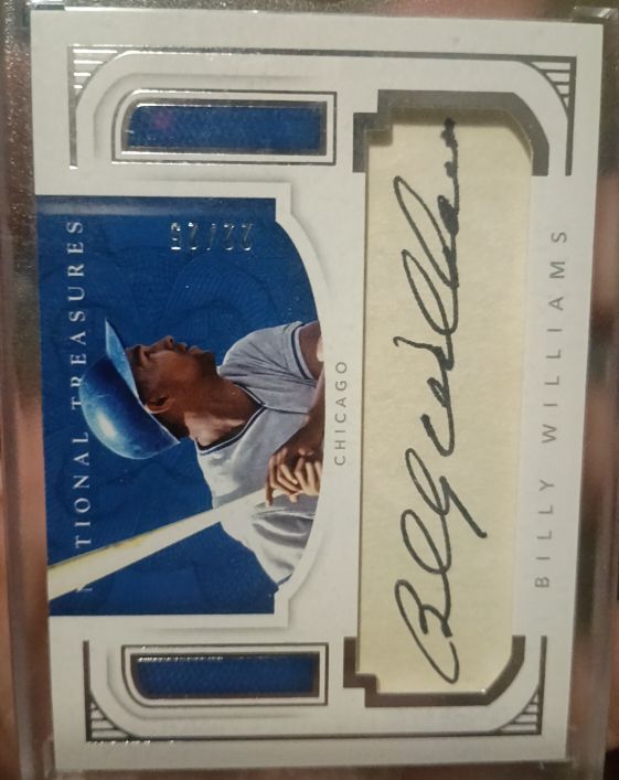 2012 Panini National Treasures #17 Billy Williams — front