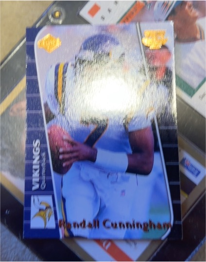 1999 Collector's Edge Football #84 Randall Cunningham — front