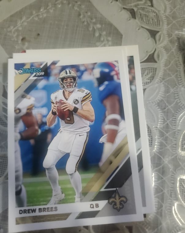 2019 Panini Donruss #170 Drew Brees — front